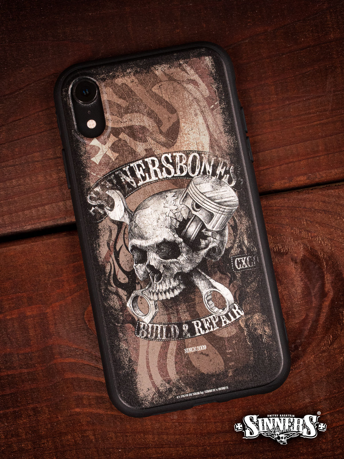 Чехол для телефонов iPhone "BUILD & REPAIR"