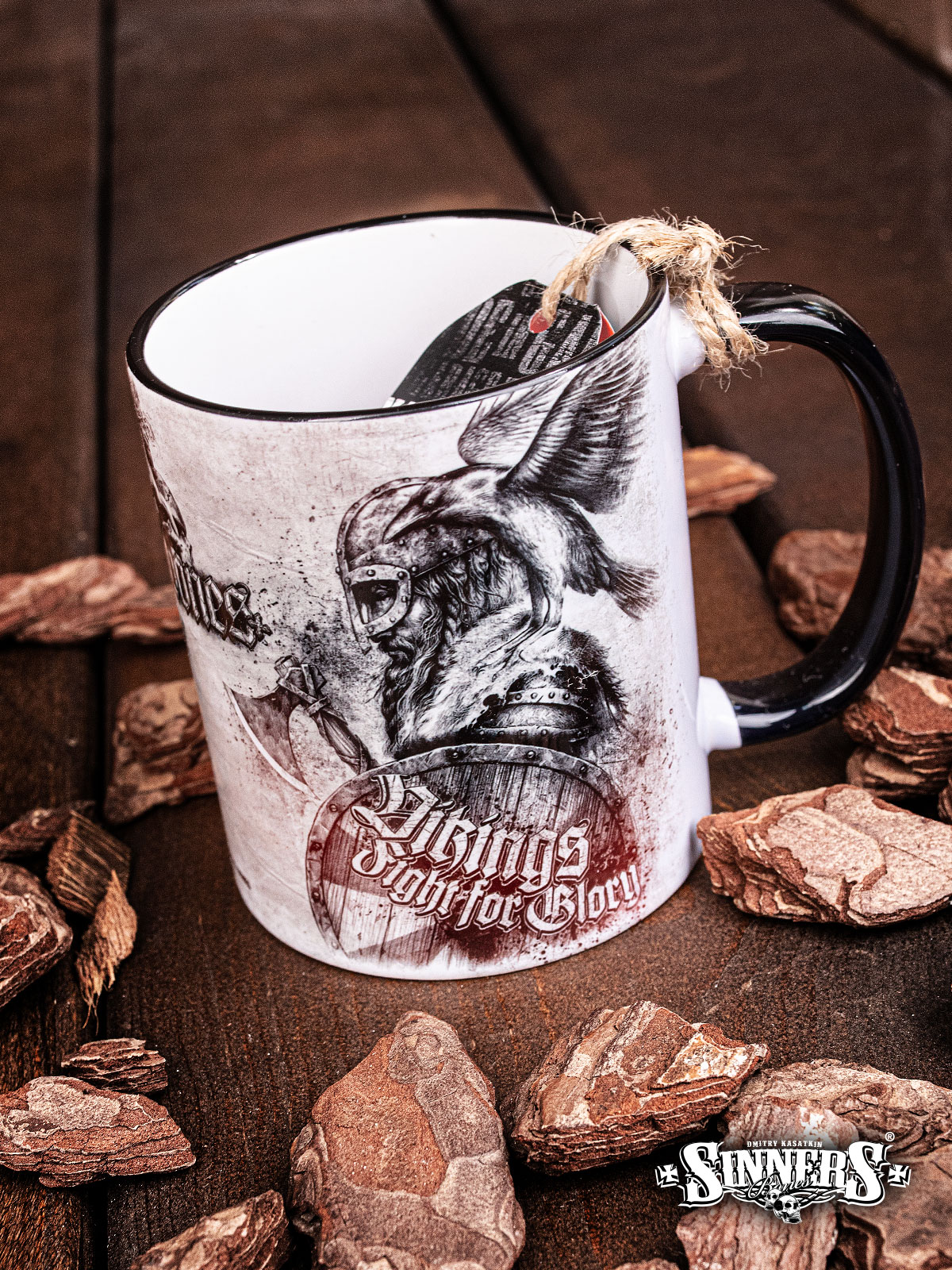 Кружка керамическая "Vikings Fight for Glory"