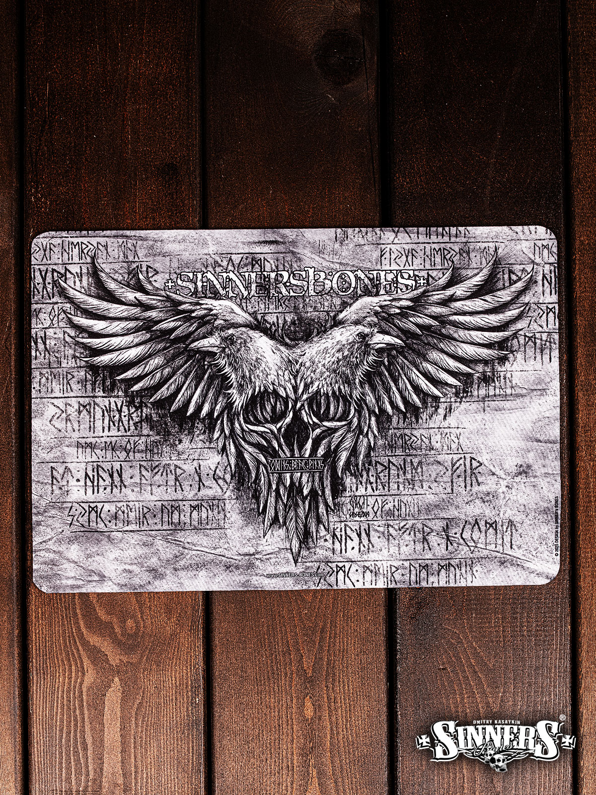 Коврик для мышки А3 "Odin's Black Wings"