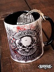 Кружка керамическая "Painted Skulls"