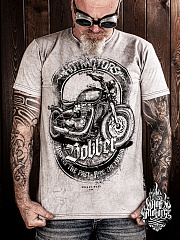Футболка Мужская HOT MOTORS "Respect the Past. Ride the Future"