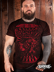 Футболка Мужская HOT MOTORS "BORN to RIDE"